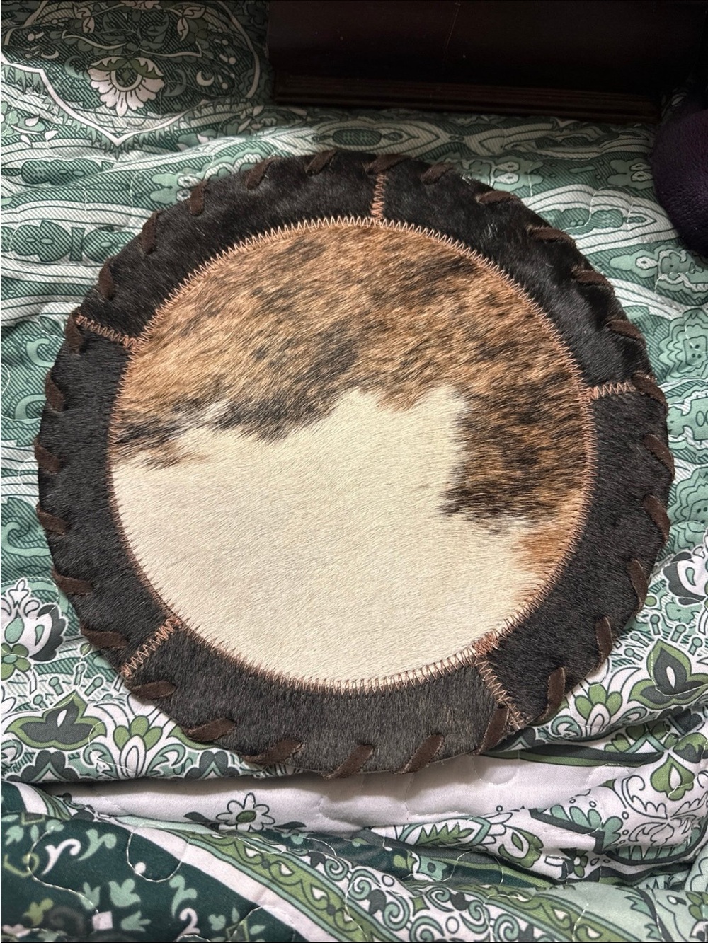 Real Cowhide Placemat